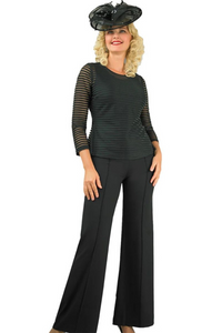 Lily & Taylor 3-Piece French Crepe Pant Suit – Style 4908
