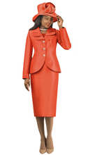 Load image into Gallery viewer, Lily &amp; Taylor Silky Twill Skirt Suit – Style 4925