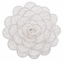 Load image into Gallery viewer, Rhinestone Flower Brooch