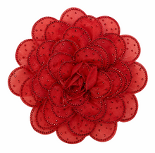 Load image into Gallery viewer, Rhinestone Flower Brooch