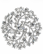 Statement Circular Brooch