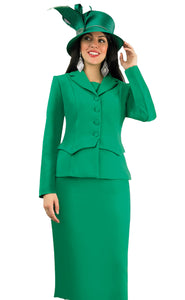 Lily & Taylor French Crepe Skirt Suit – Style 4946