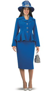 Lily & Taylor French Crepe Skirt Suit – Style 4946