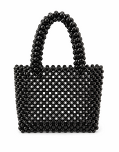 Load image into Gallery viewer, Midnight Beaded Tote