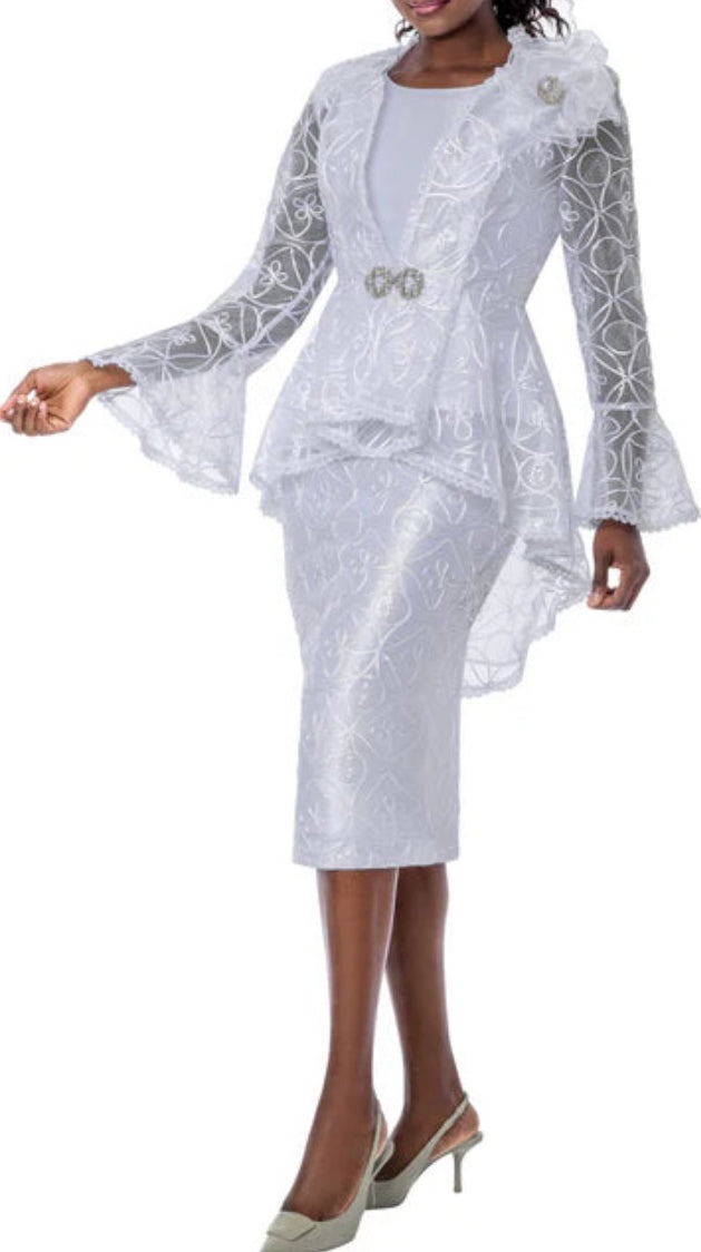 The Ivory Grace Suit